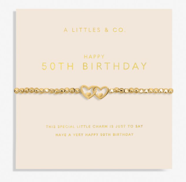 A Littles Forever Yours Gold Bracelet w Charm