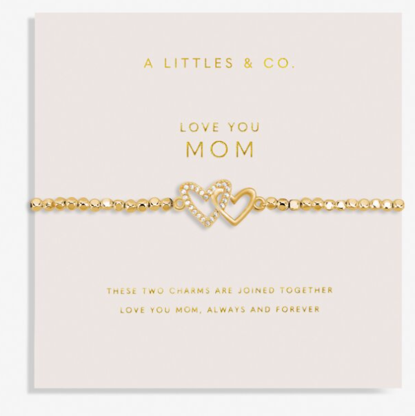 A Littles Forever Yours Gold Bracelet w Charm