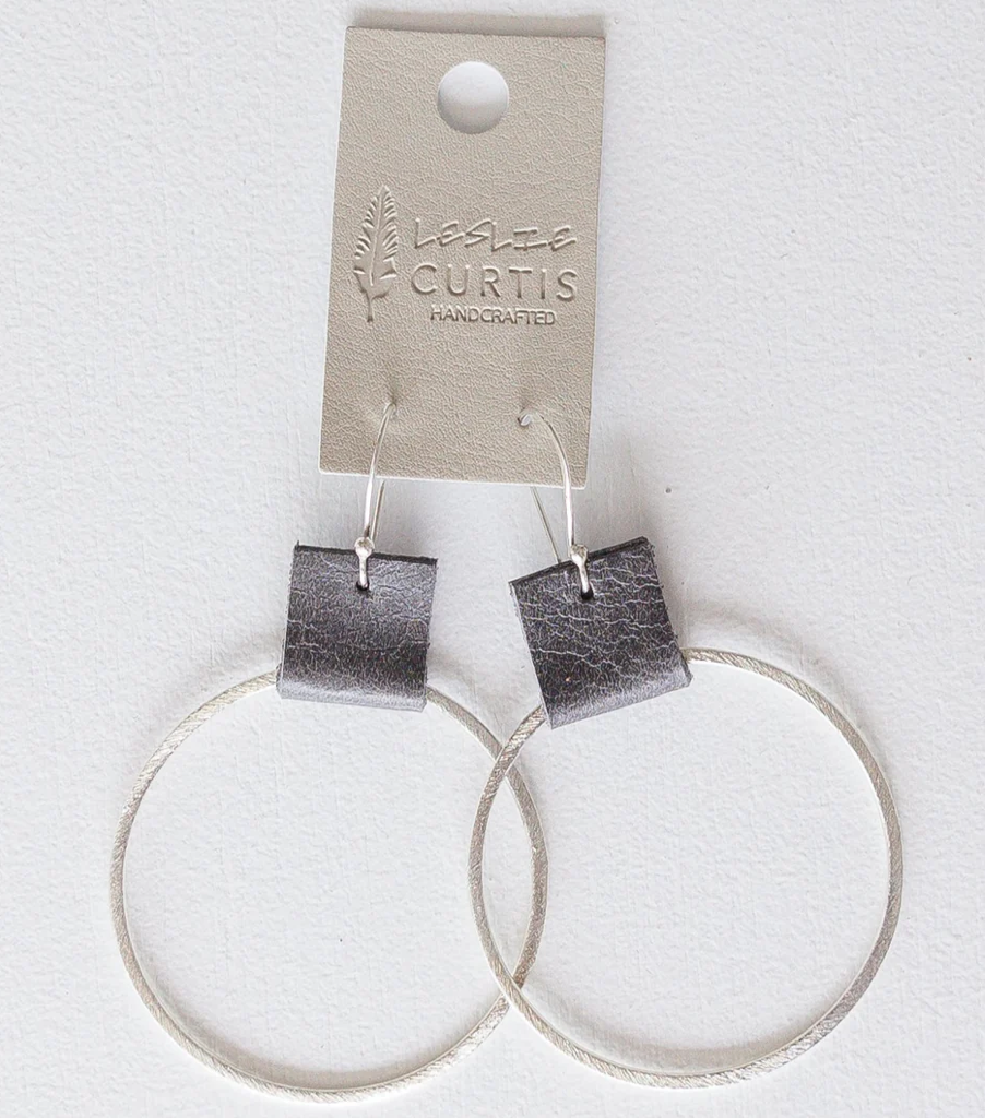 Leslie Curtis Laura Hoop Earrings