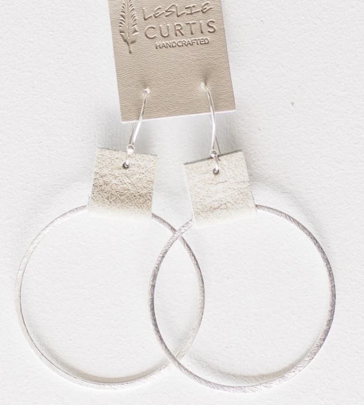Leslie Curtis Laura Hoop Earrings