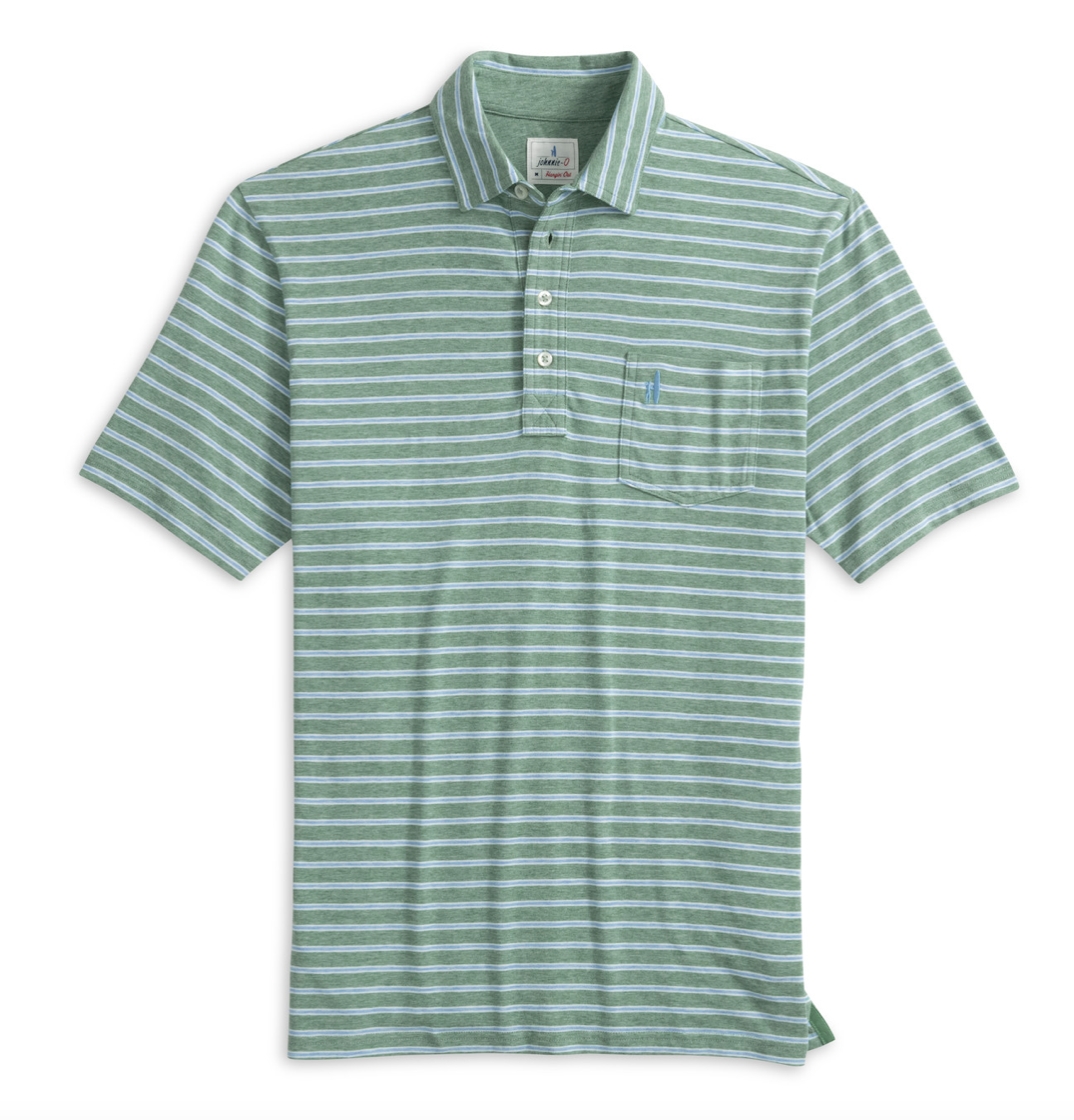 johnnie-O Matthis Striped Original Polo