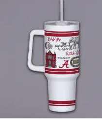 Magnolia Lane Collegiate Tumbler w Handle