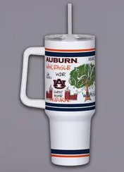 Magnolia Lane Collegiate Tumbler w Handle
