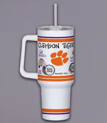 Magnolia Lane Collegiate Tumbler w Handle