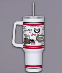 Magnolia Lane Collegiate Tumbler w Handle