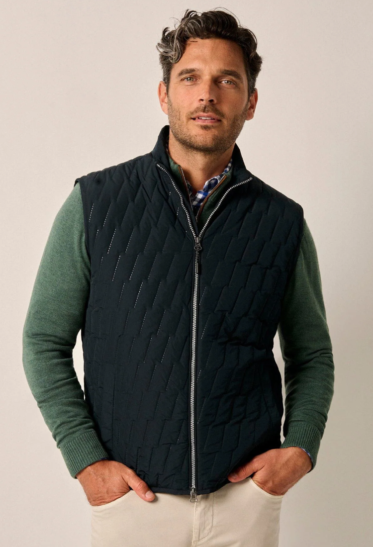 johnnie-O Belfry Quilted Puffer Vest