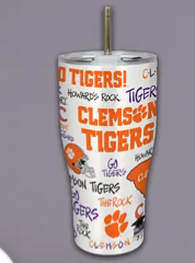 Magnolia Lane Collegiate Icon Metal Tumbler
