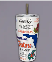 Magnolia Lane Collegiate Icon Metal Tumbler