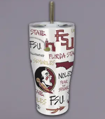Magnolia Lane Collegiate Icon Metal Tumbler