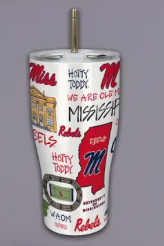 Magnolia Lane Collegiate Icon Metal Tumbler