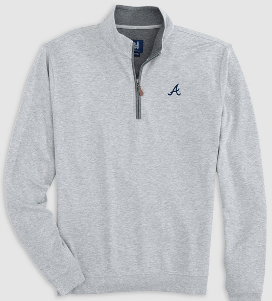 johnnie-O Sully BRAVES 1/4 Zip Pullover