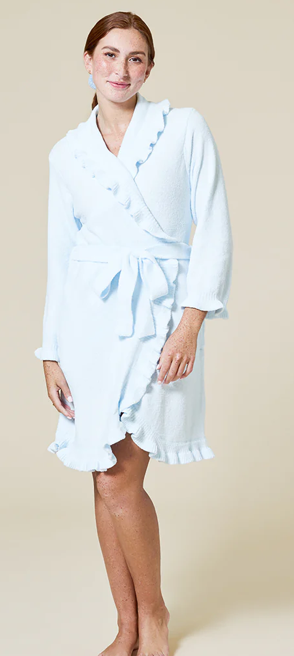 Softies Ruffle Chenille Robe