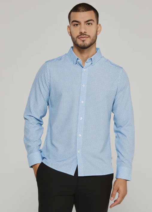 7 Diamonds Cyril Button Front Shirt