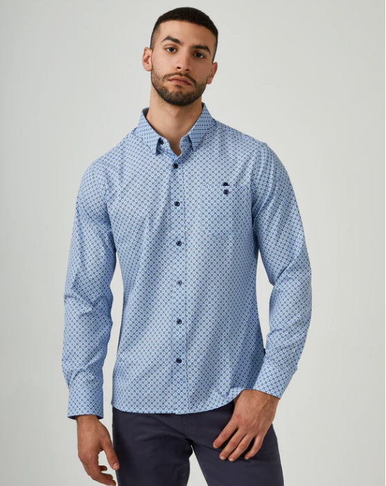 7 Diamonds Faro Button Front Shirt