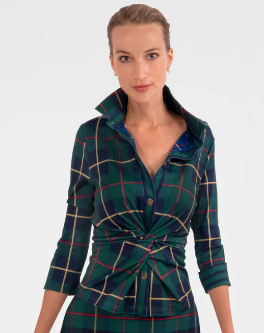 Gretchen Scott Twist & Shout Top