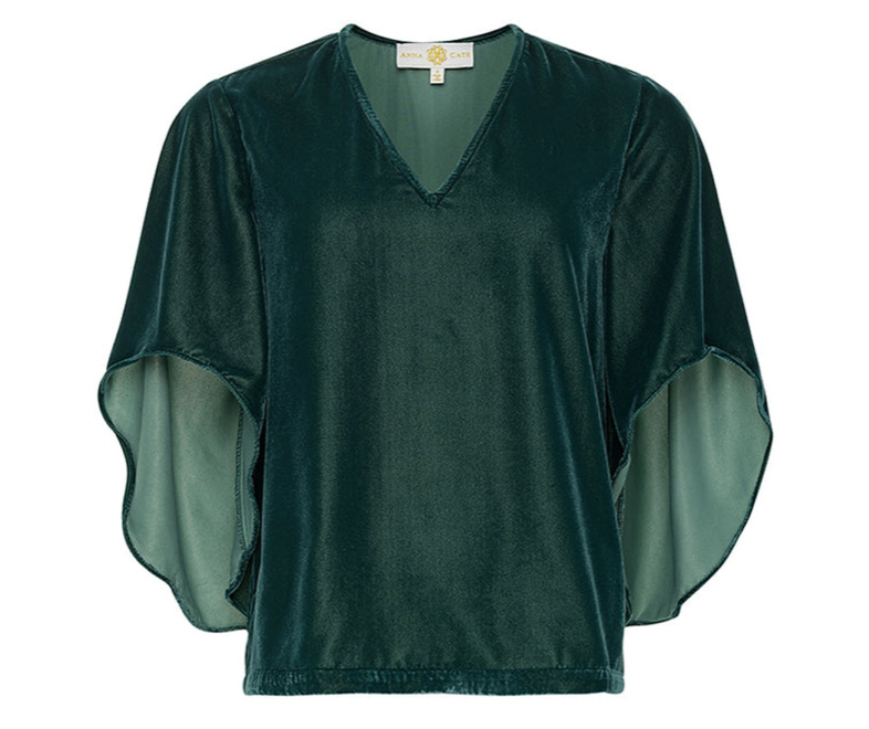 Anna Cate Nina Velvet Top