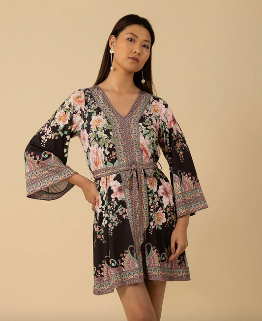 Hale Bob Kaliyah V Neck Dress