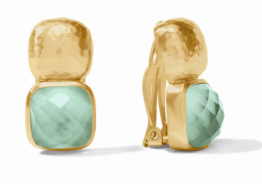 Julie Vos Catalina Clip Earrings