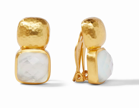 Julie Vos Catalina Clip Earrings
