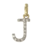 Erin Gray Gold & Diamond Initial Necklace