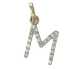 Erin Gray Gold & Diamond Initial Necklace