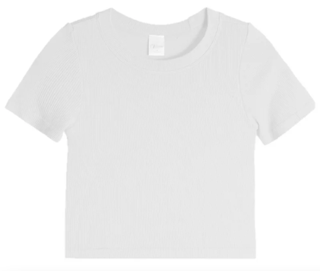 Suzette Juniors Ribbed Seamless Top