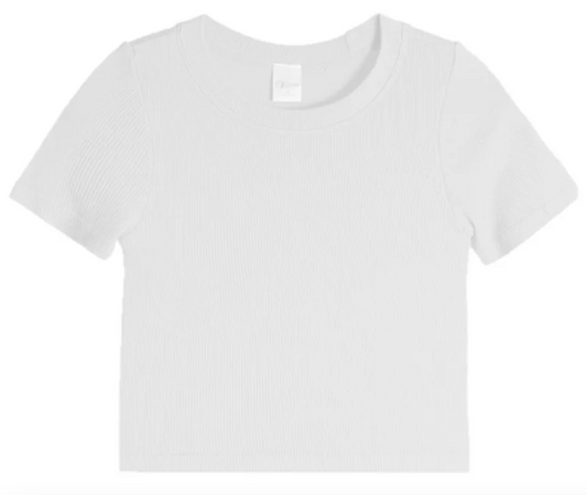 Suzette Juniors Ribbed Seamless Top