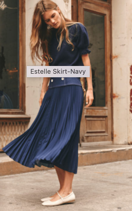 Cartolina Estelle Pleated Skirt