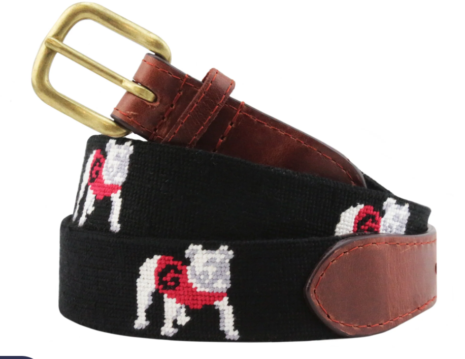 Smathers & Branson Needlepoint Belt