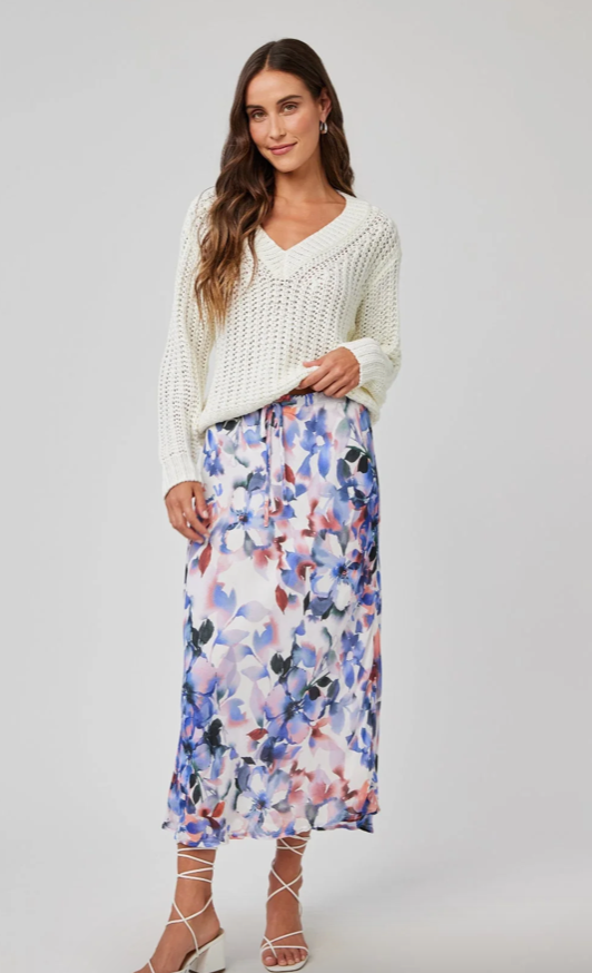 Bella Dahl Elastic Waist Skirt