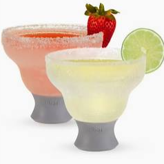 Viski Freeze Margarita Glass Set/2