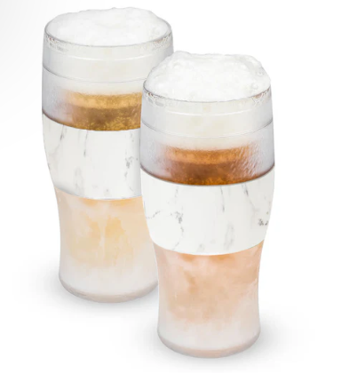 Viski Beer Freeze Glass Set/2