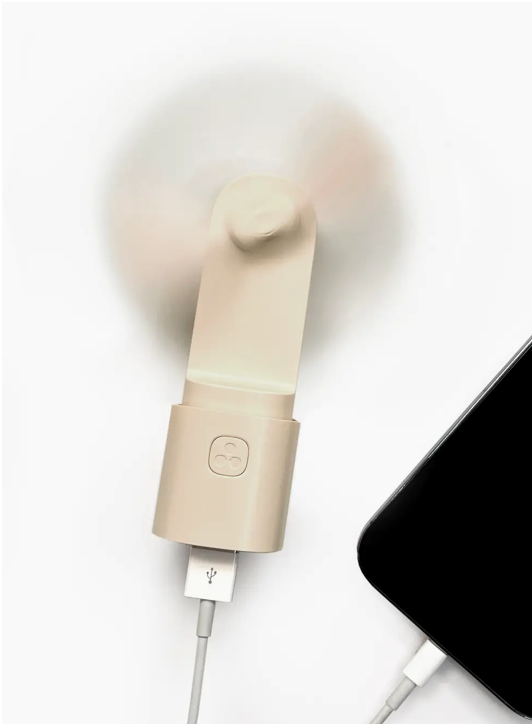 Tech Candy Easy Breezy Fan Power Bank