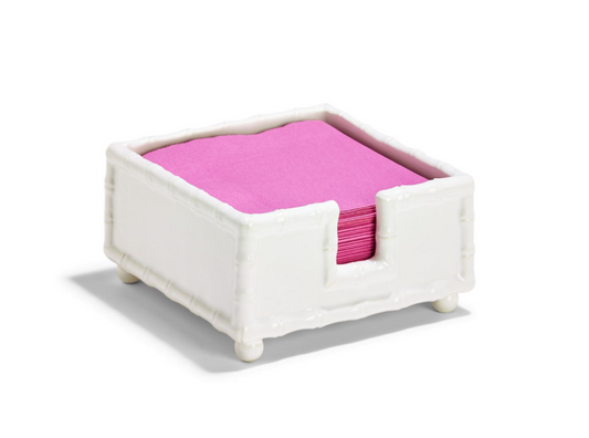 Two's Company Hampton Faux Bamboo Napkin Holder