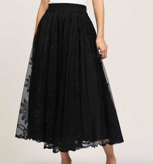 Current Air Midi Length Full Circle Skirt