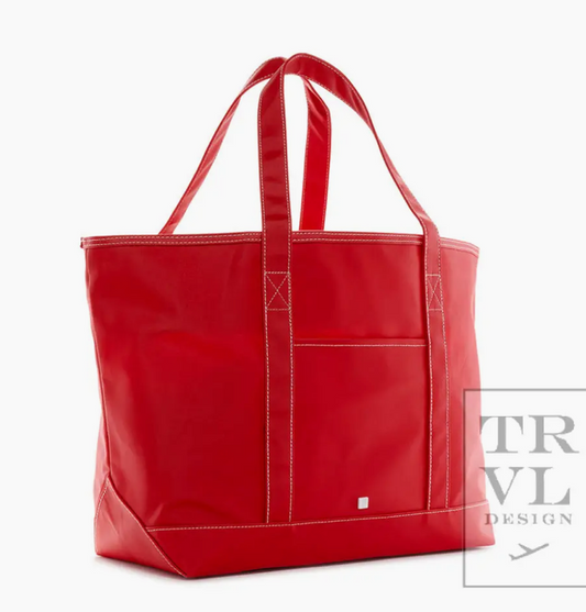 TRVL Maxi Tote Coated Canvas