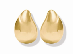 Julie Vos Gold Wave Earrings