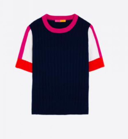 Vilagallo SS Marino Knit Top