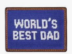Smathers & Branson Needlepoint Card Wallet