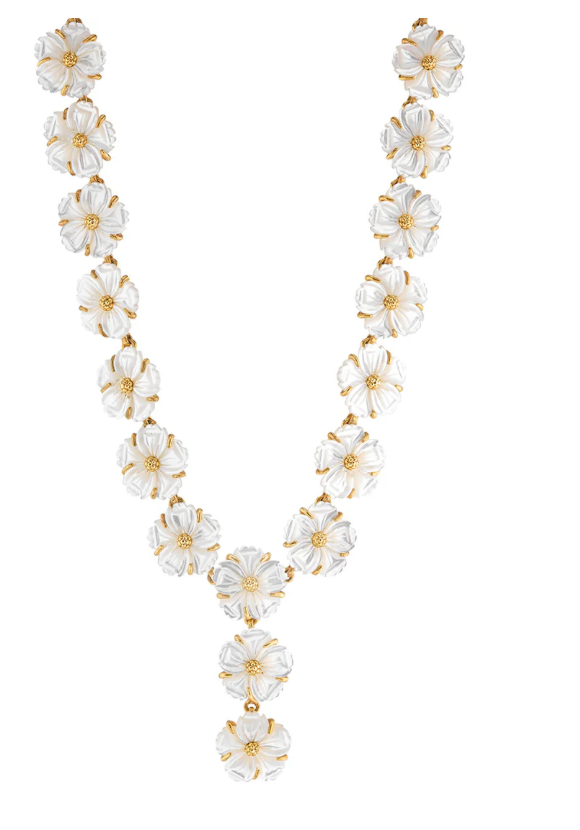 Capucine De Wulf Mermaid Garden Petite Riviere Necklace