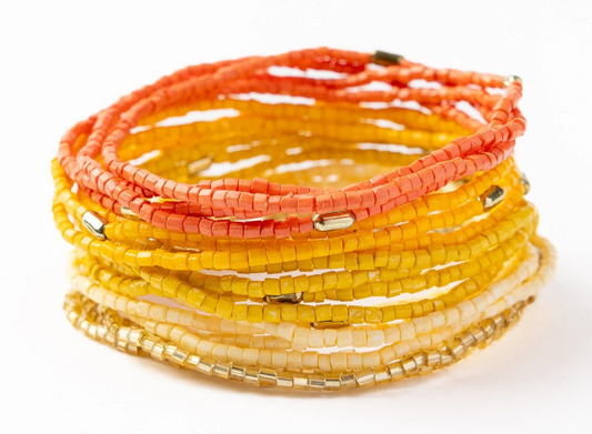 Ink+Alloy Chelsea 18 Strand Beaded Bracelet Set