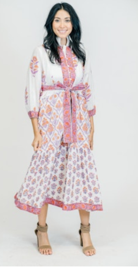 Victoria Dunn Folly Maxi LS Dress