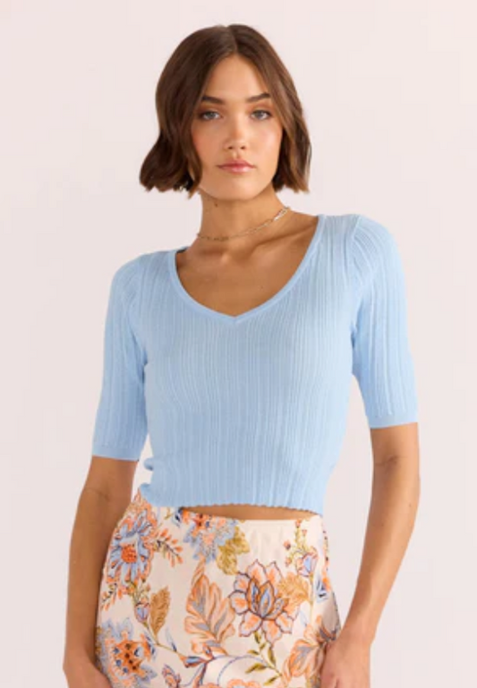 MINKPINK Odessa Knit Tee