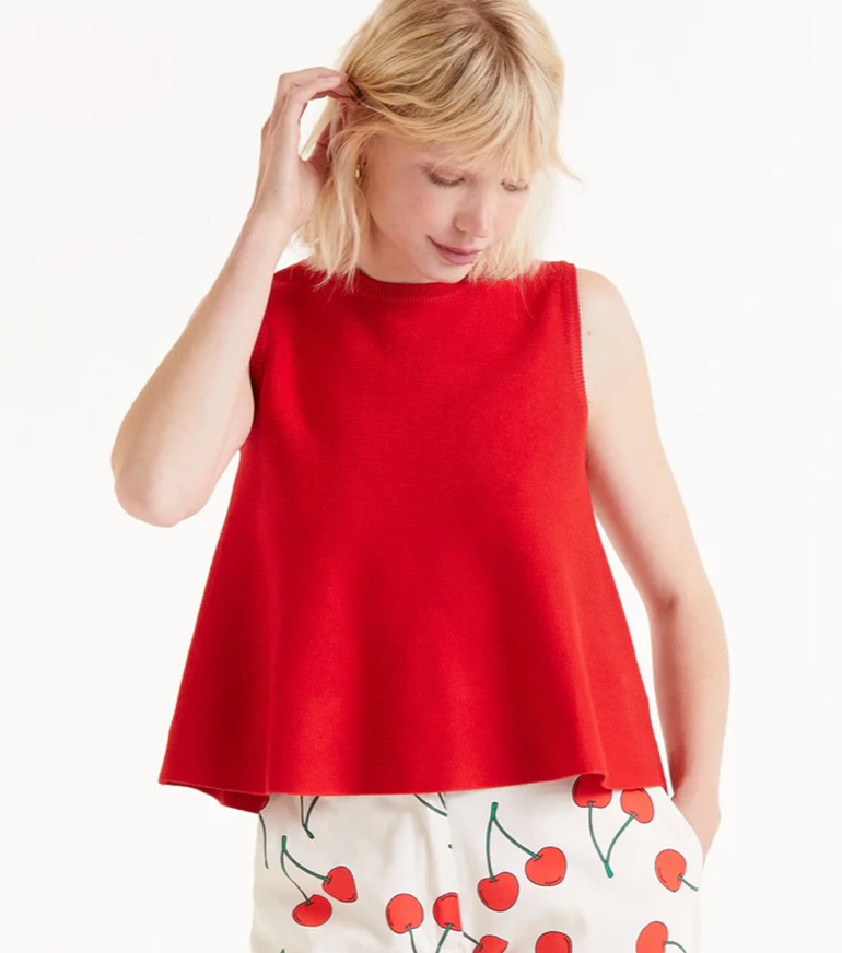 Compania Fantastica A-Line Knit Top