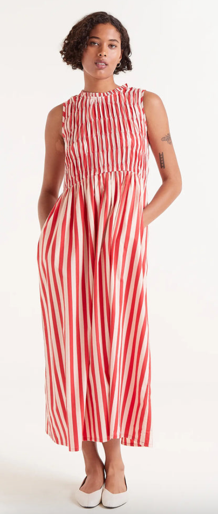 Compania Fantastica Sleeveless Striped Dress