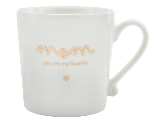 Santa Barbara Design Gold Foil Ceramic Mug