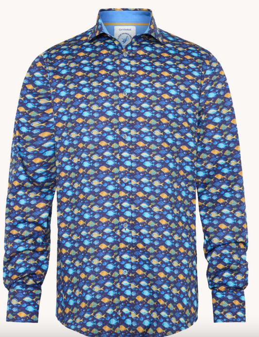 A Fish Named Fred LS Fish Shirt