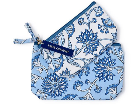 Block Print Multipurpose Pouch Set