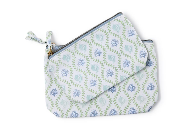 Block Print Multipurpose Pouch Set