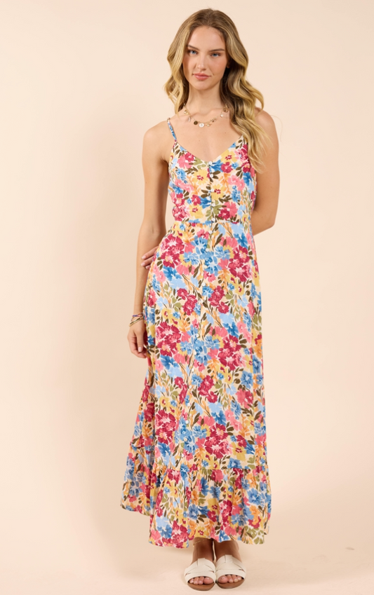 Sadie & Sage Nature's Pallet Maxi Dress